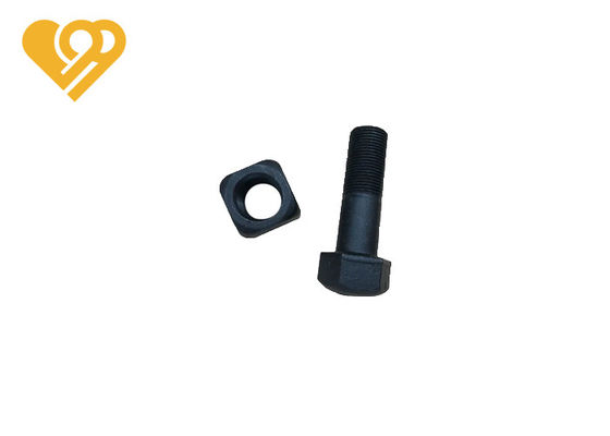 6V1723 7G6442 D8N D8R D8T Shoe Track Grade 12.9 Bolt And Nut For Komatsu Excavator Parts