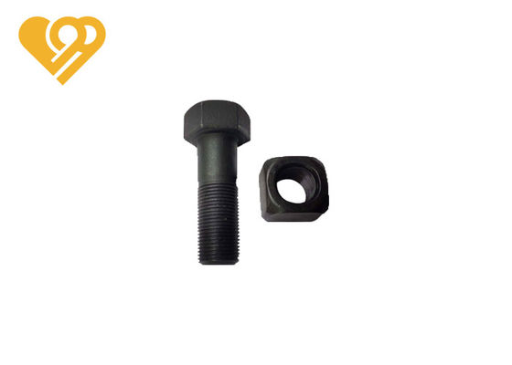 6V1723 7G6442 D8N D8R D8T Shoe Track Grade 12.9 Bolt And Nut For Komatsu Excavator Parts