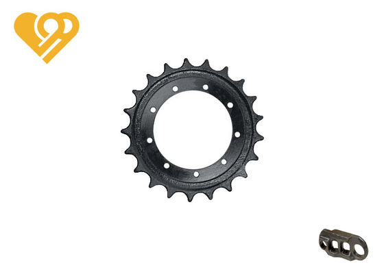 JS200 JS220 JCB Excavator Undercarriage Parts Drive Sprocket Heat Treatment