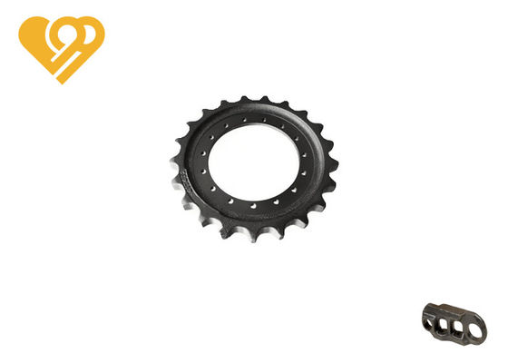 JS200 JS220 JCB Excavator Undercarriage Parts Drive Sprocket Heat Treatment