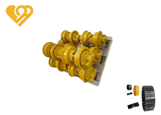 High-Durability Bulldozer Undercarriage Parts Forging Double Flange Track Roller