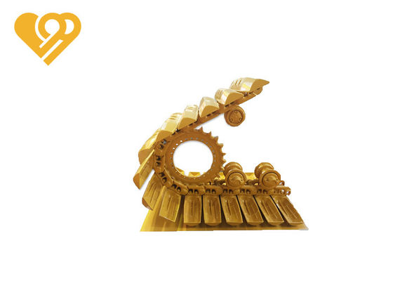 Yellow Swamp Shoes Track Link Assembly Bulldozer Swamp Track Shoes for Sale