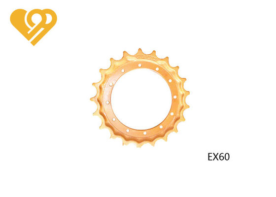 High Accuracy Excavator Undercarriage Sprocket For EX60 HITACHI Spare Parts