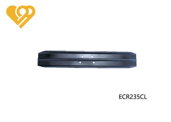 Black Bended Triple Grouser Track Shoes Bulldozer And Excavator Assembly