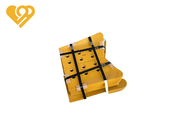 Cutting Edge D6D/R Bulldozer Blade Yellow Color Dozer Spare Parts Side Cut End Bits