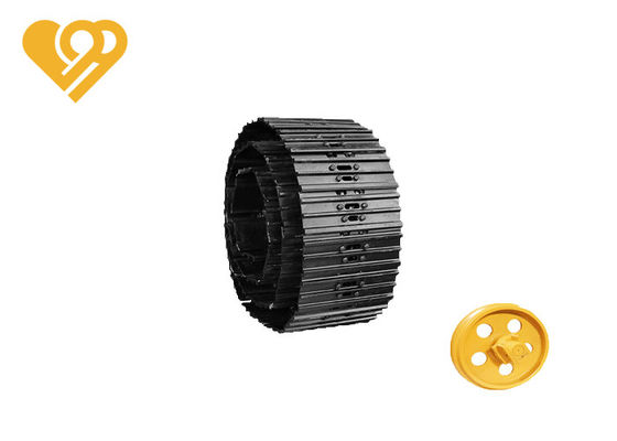 ZG50Mn Bulldozer Undercarriage Parts Front Idler Assembly Heat Treatment