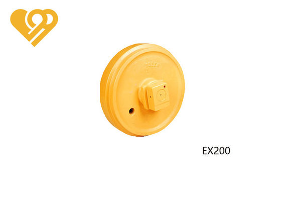 ZG50Mn Steel Bulldozer Front Idler Assembly Heat Treatment HRC 48-56