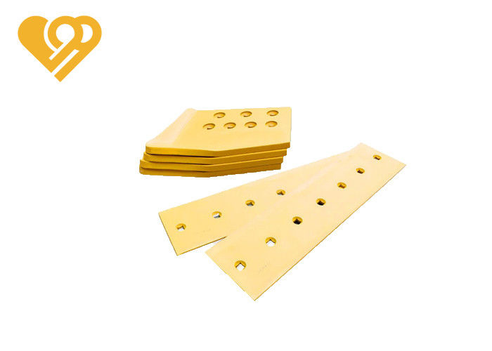 Cutting Edge D6D/R Bulldozer Blade Yellow Color Dozer Spare Parts Side Cut End Bits
