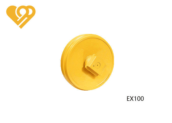 ZG50Mn Steel Bulldozer Front Idler Assembly Heat Treatment HRC 48-56