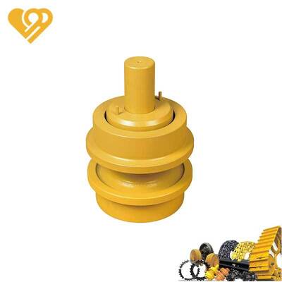 Kalite Özel Sarı Renk Ekskavatör D60 Alt Takım Üst Merdane fabrika