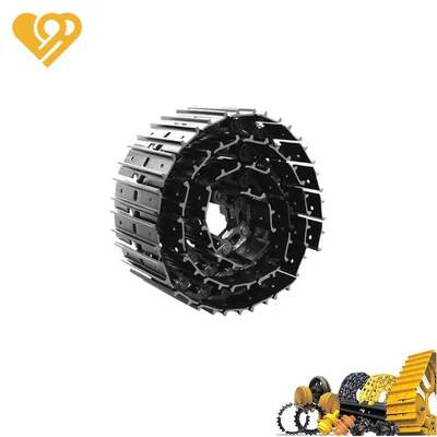 Kalite Ekskavatör Komatsu PC400 Palet Bağlantısı Palet Zinciri Takımı OEM Kalite Yürüyüş Takımı Parçaları fabrika