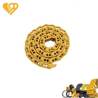 Kalite Caterpillar D6H/D6R Bulldozer Track Chain Link Montajı 35MnBH Boron Çelik ile HRC 50-56 Sertliği ve 216mm Pitch fabrika