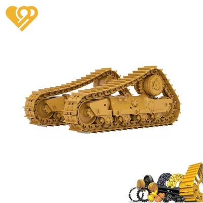 Kalite 228mm Pitch Single Grouser Track Shoe in 25MnB Bor Alloy Steel for Liebherr PR764 Bulldozer Undercarriage fabrika