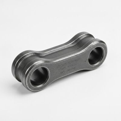 Kalite Caterpillar 320-330 Serisi için HRC 40-55 Sertlikte 35MnBH Çelik Ekskavatör Palet Zincir Bağlantısı, 190.0 mm Bağlantı Aralığı fabrika