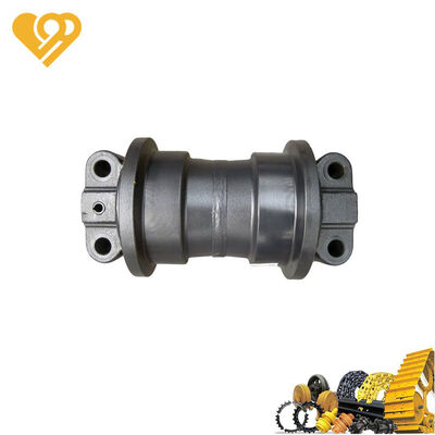 Kalite Komatsu PC200 PC300 Ekskavatörler için HRC 40-55 Sertlikte 50Mn Çelik Tek Flanşlı Palet Alt Silindiri fabrika