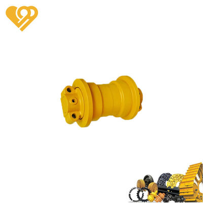 Kalite Komatsu D65 D85 Buldozerleri için Çift Flange Track Alt Roller 50Mn Çelik ile HRC 40-55 Sertliği fabrika