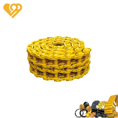 Kalite D4H D5H Kompakt Buldozer Track Chain Link 35MnBH Çelik HRC 40-55 Sertlik 190mm Pitch Forged Dry Link fabrika