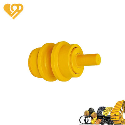Kalite D375A-5 Komatsu Buldozer Palet Taşıyıcı Rulo Dövme 40Mn2 Çelik İndüksiyonla Sertleştirilmiş HRC 50-56 Alt Takım Parçası fabrika