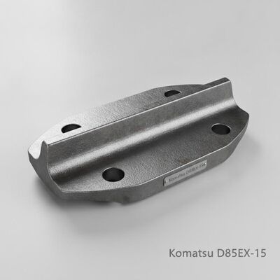Kalite Komatsu D85EX-15 Bulldozer Track Shoe Assembly 203mm Pitch ve Single Grouser tasarımı ile 25MnB çelik dövme fabrika